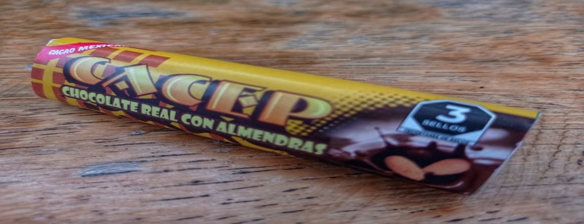Cacep chocolate with almonds 20gr