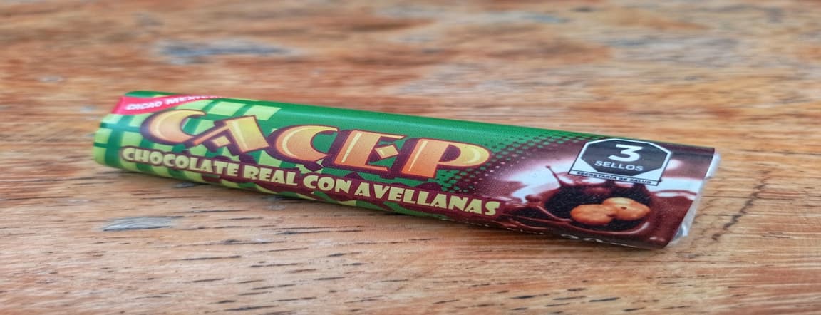 Cacep hazelnut chocolate 20gr