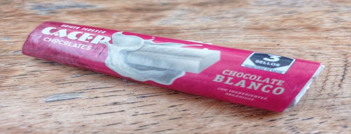 Cacep white chocolate 20gr