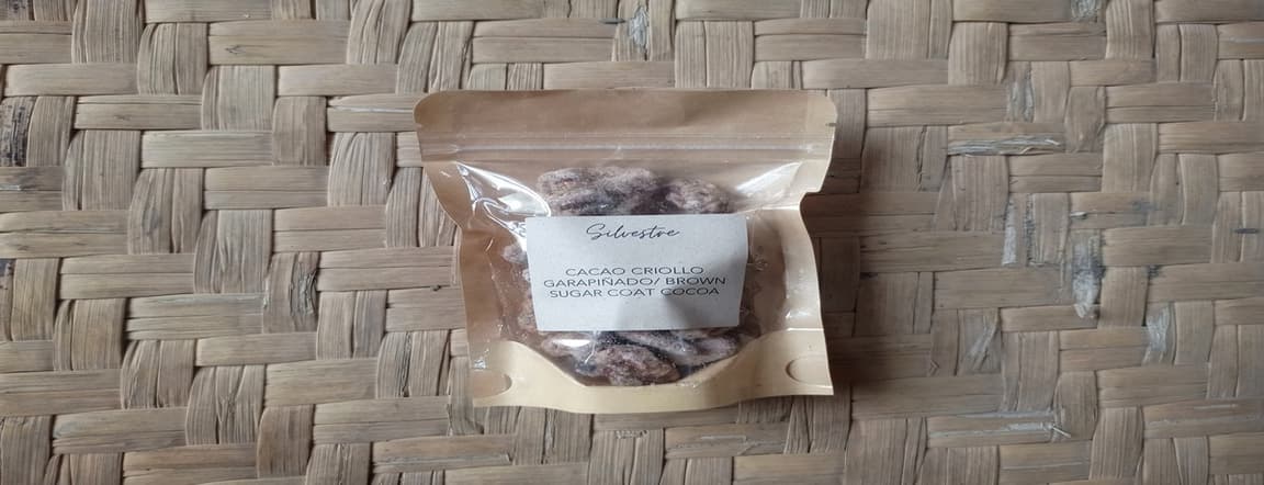 Caramelised cocoa with muscobado sugar g