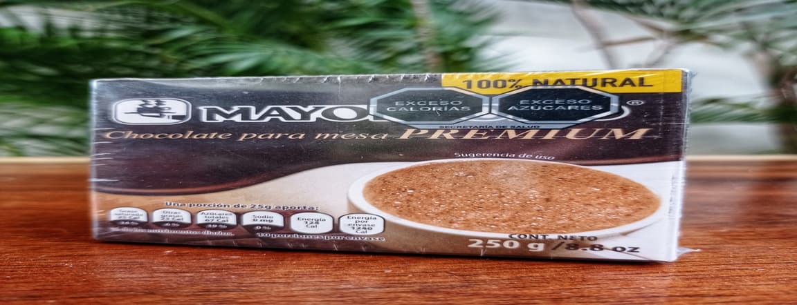 Premium mayordomo chocolate for table 10 portions 250 g