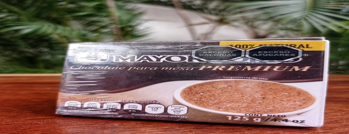 Premium mayordomo chocolat for table 5 portions 125 g
