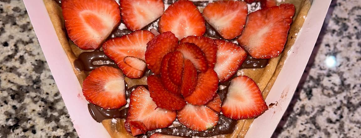 Nutella & strawberry
