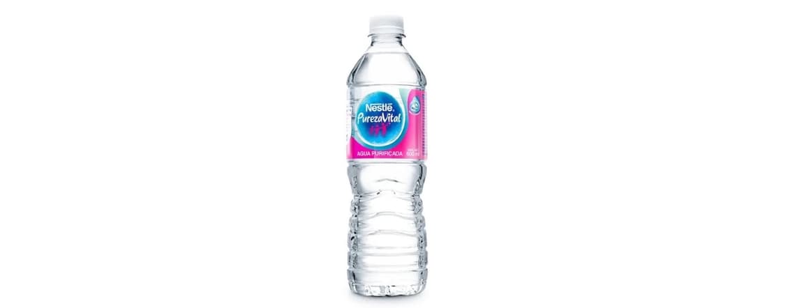 Bottled natural water