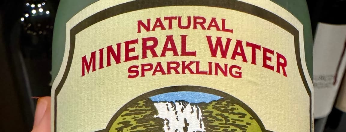 Agua de piedra sparkling