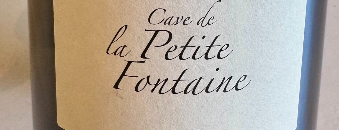 Cave de la petite fontaine. sancerre