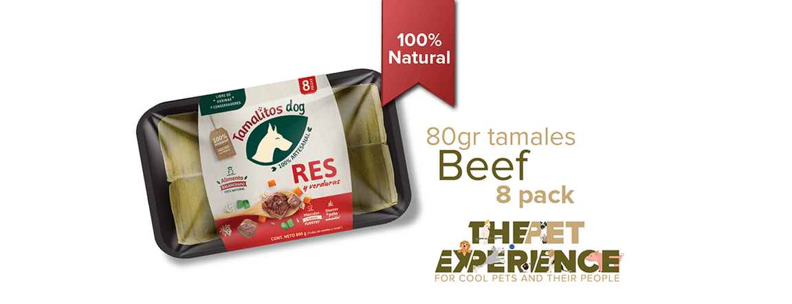 Beef organic wet food for dogs