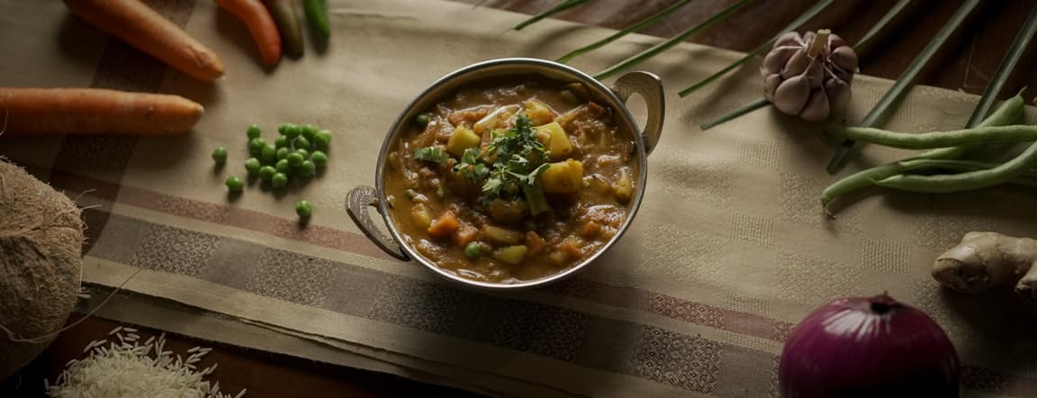 Madras mixed vegetables
