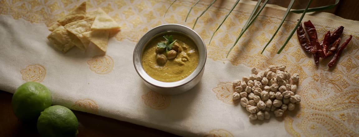 Masala hummus