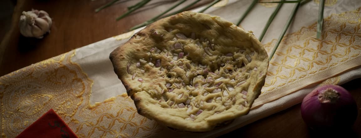 Onion kulcha
