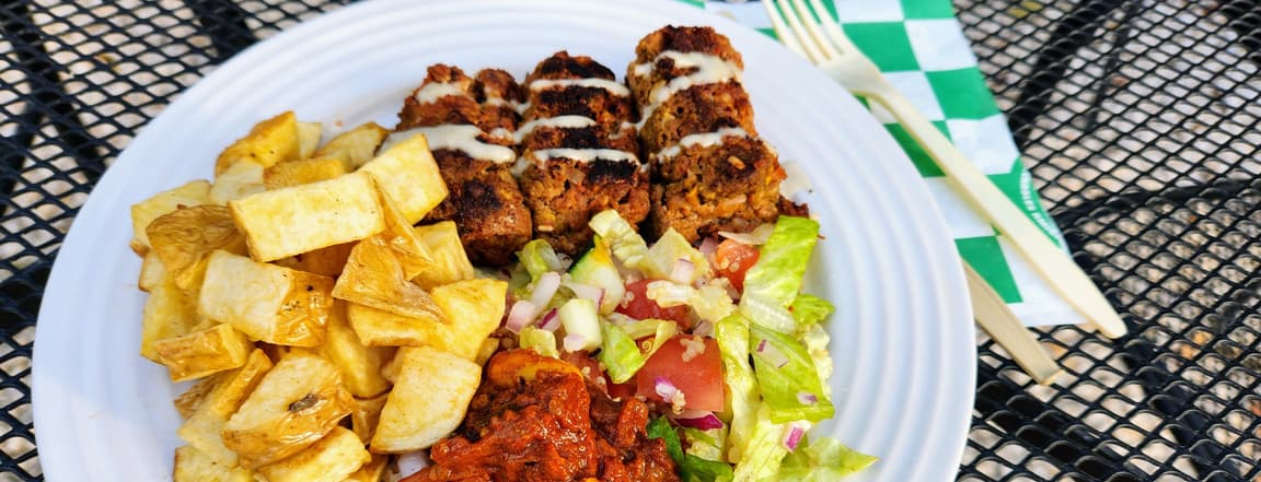 Kabab plate