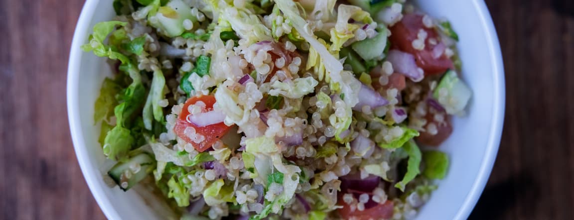 Quinoa tabbouleh salad