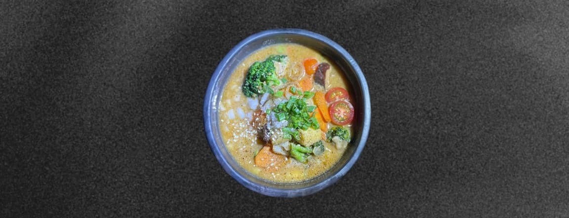 Vegan miso ramen