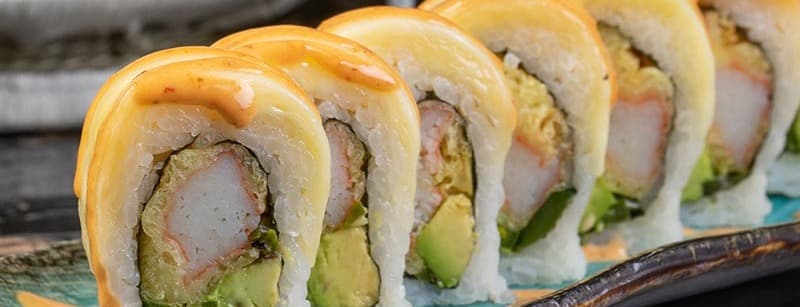 Manchego sushi