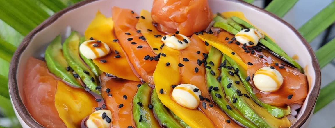 Salmon poke