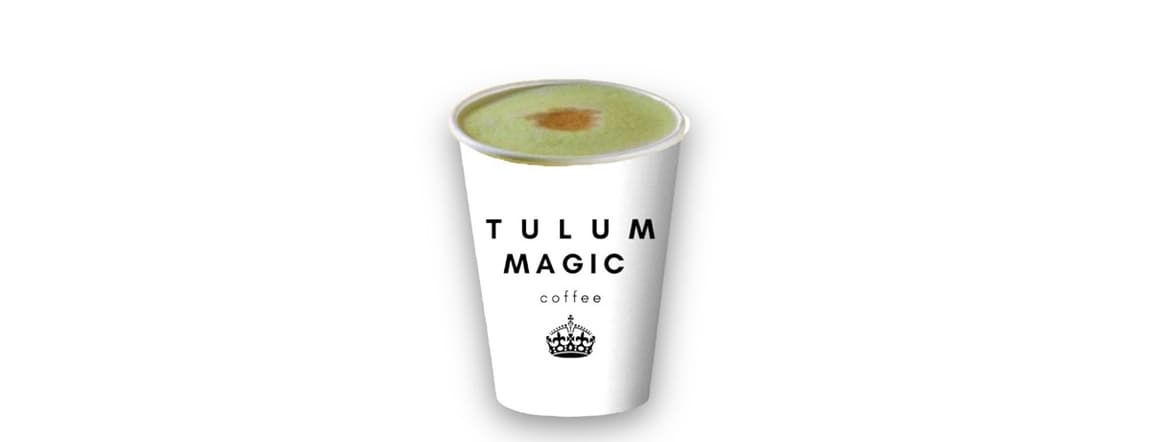Matcha coffee