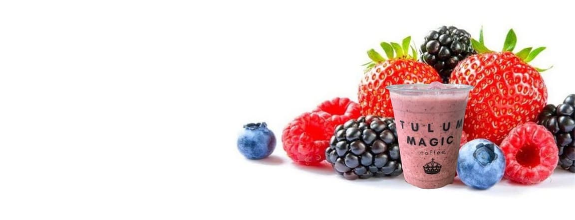 Red fruit smoothie