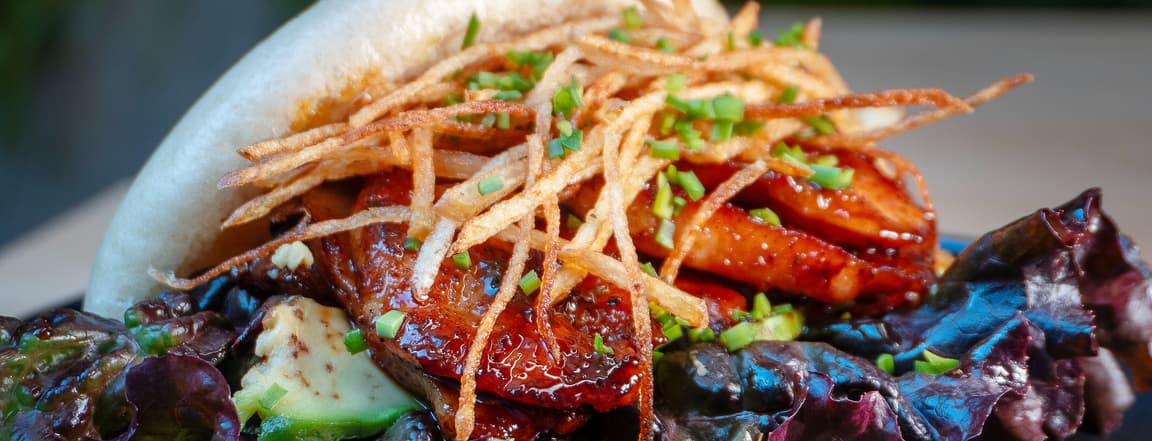 Pork belly bao