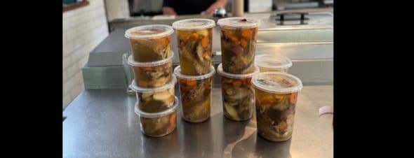 Escabeche de conejo. 1 litro