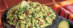 Guacamole with tortilla chips