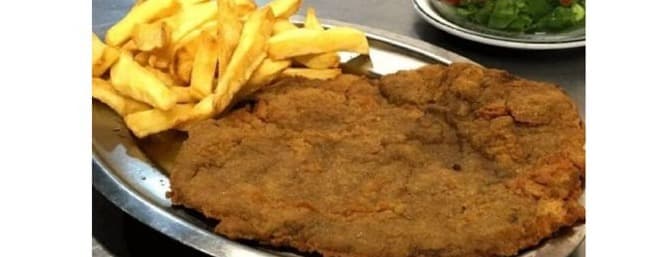 Classic beef milanesa individual