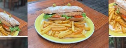 Breaded chicken cutlet