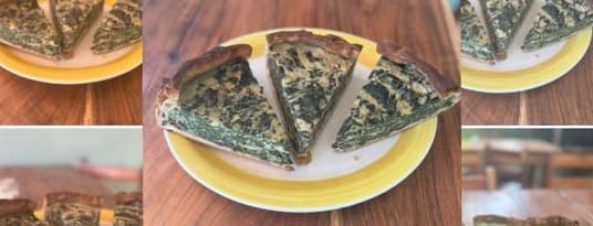 Spinach and broccoli