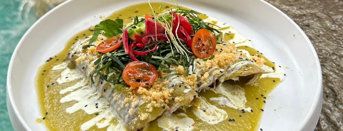 Enchiladas verdes