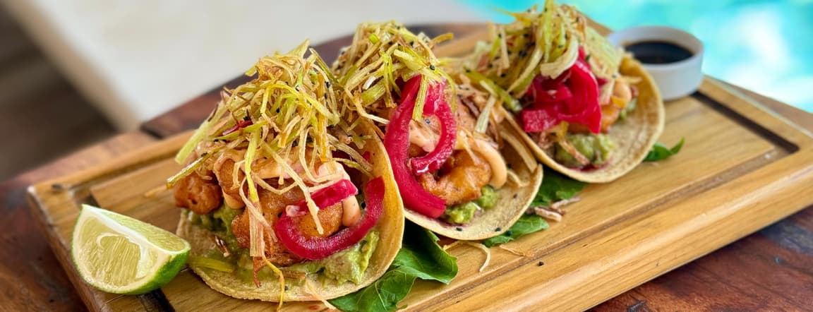 Shrimp tacos