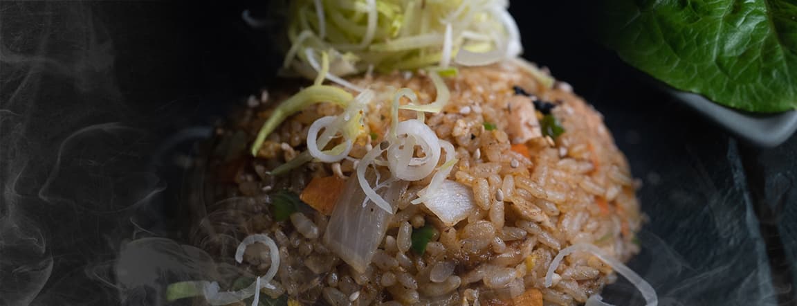 Yaki meshi shrimp