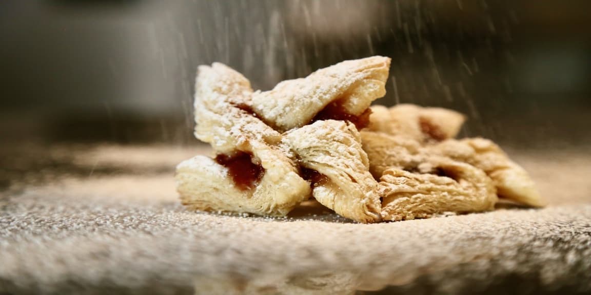 Blackberry puff pastry