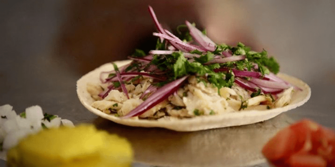 Chicken taco