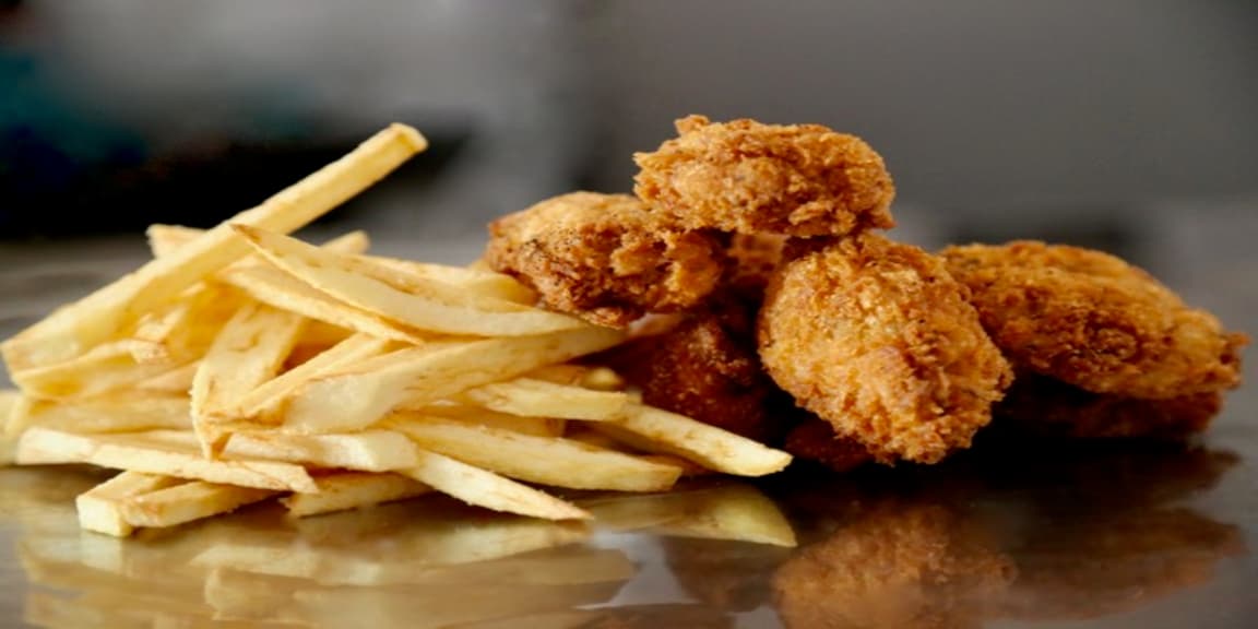 Chicken nugget combo