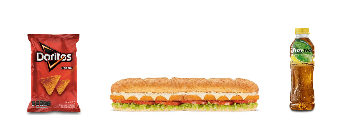 Combo chicken milanese 30 cm