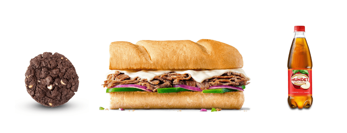 Combo meat and cheese 15 cm