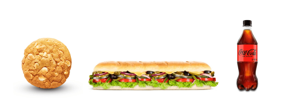 Combo vegetarian 15 cm
