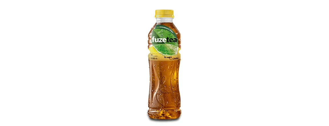 Fuztea black tea and lemon flavor 600 ml