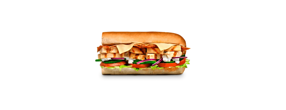 Subway chicken & bacon ranch® 15 cm